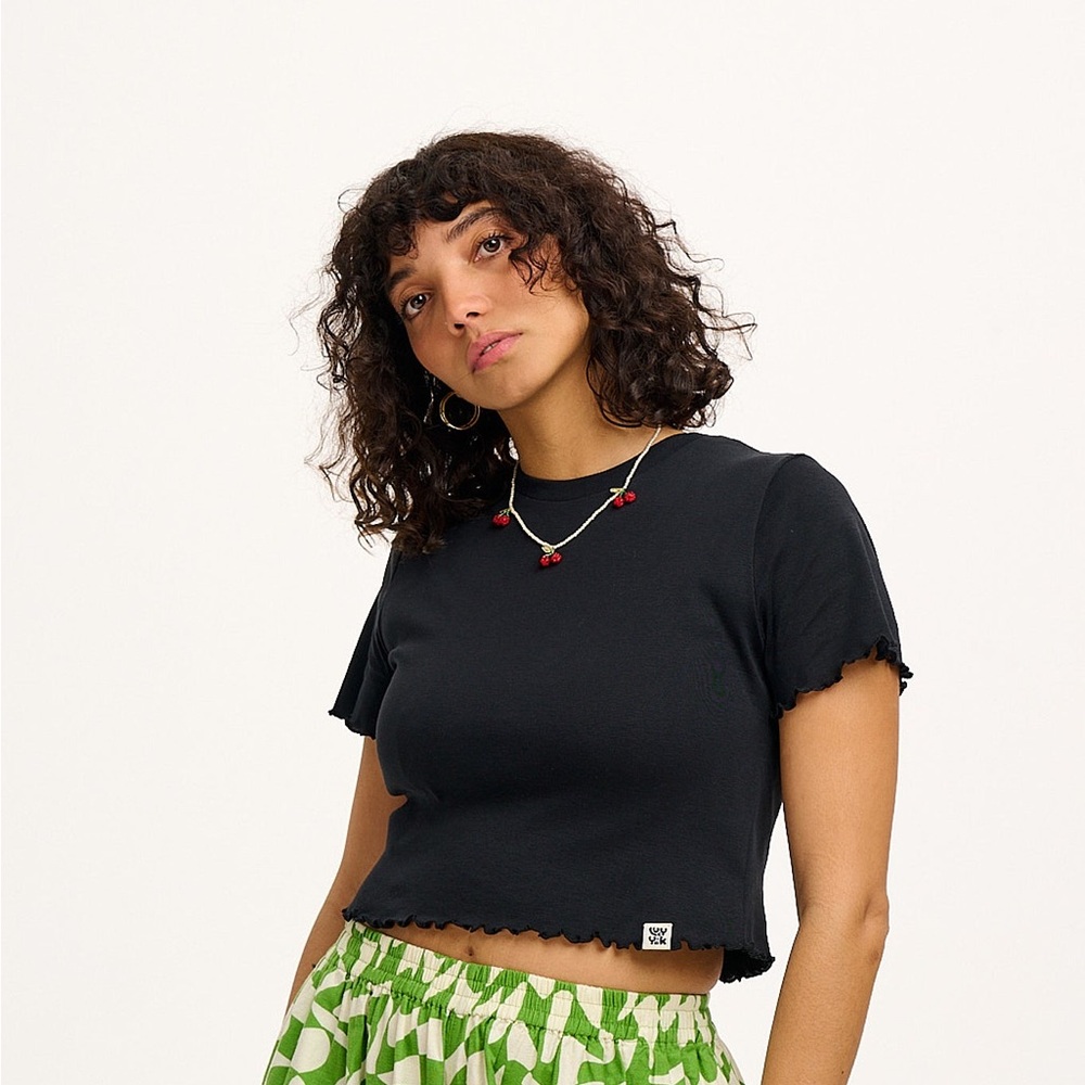 Lucy & Yak Greta Crop T-Shirt